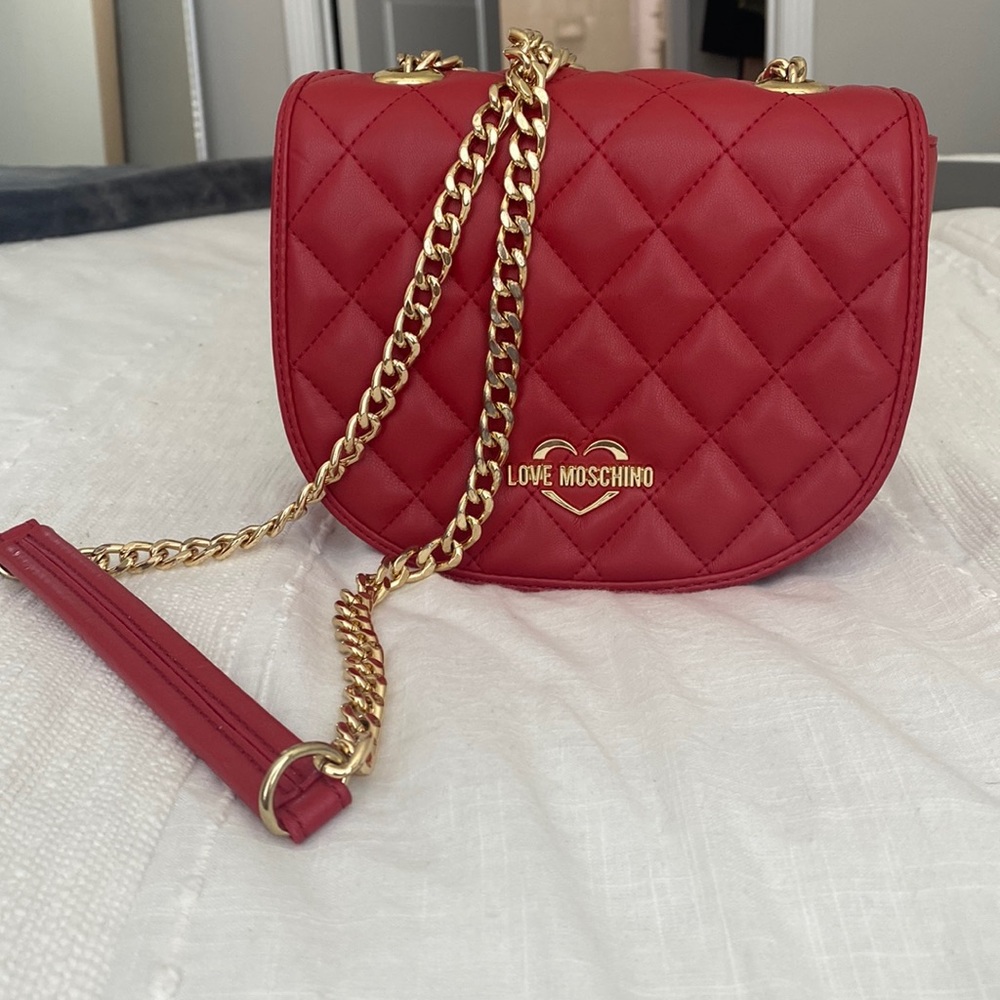 Love moschino side body bag
